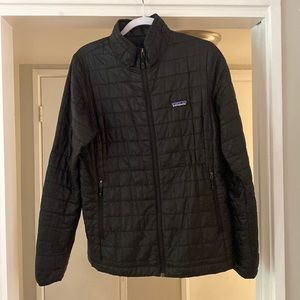 Patagonia black puffer jacket